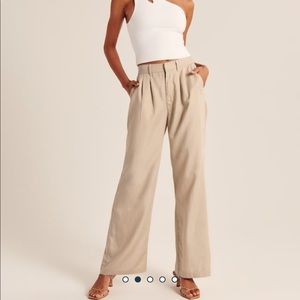 Abercombie Tailored Wide Leg Pants